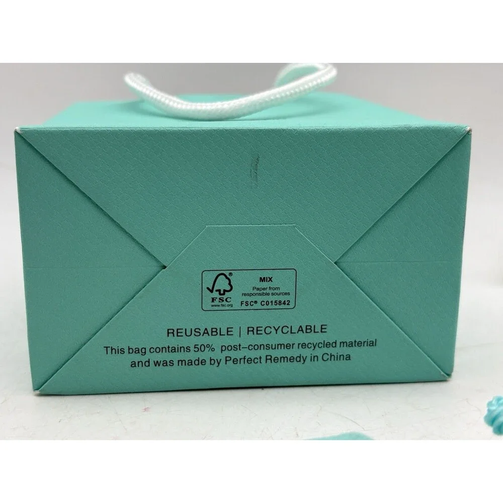 Tiffany & Co Empty Gift Bag & 3 Jewelry Drawstring Pouches Packaging Lot